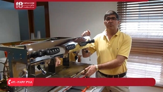 تعویض کنتور جریان دستگاه اسپرسو ساز