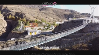 پل معلق شیشه ای اردبیل