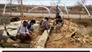 تصاویری کوتاه از مراحل ساخت بزرگترین بنای خانیک