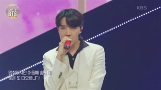 اجرای آهنگ life goes on از BTS