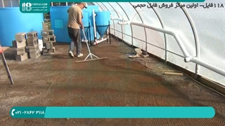 آموزش مرحله نصب سازه ( اسکلت فلزی ) برای گلخانه
