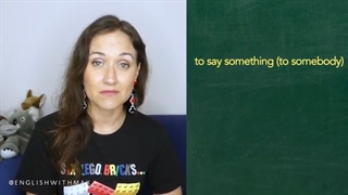 How to use SAY, TELL, SPEAK and TALK | Confusing English Verbs