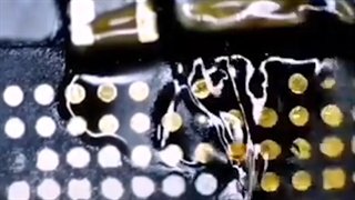 ترمیم پایه کف کن شده زیر ic