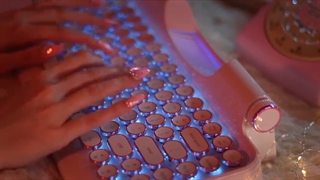 ASMR بی کلام با صدای کیبورد