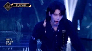 اجرای آهنگ Miroh از stray kids در قسمت اول برنامه kingdom