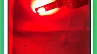 هدلایت 3 رنگ فلاشری قرمز - کوییک لوکس