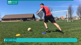 آموزش  فوتبال به کودکان _ آموزش یک فوتبالیست تموم کننده