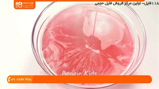 آموزش ساخت اسلایم آدامسی خیس و لزج بدون بوراکس