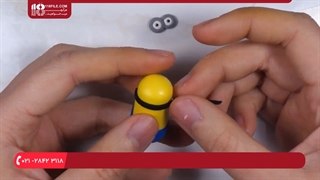 عروسک خمیری - آموزش ساخت سه مدل مینیون