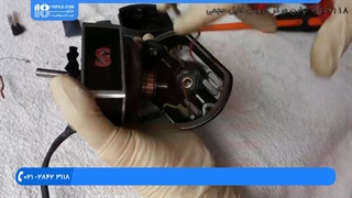 آموزش تعمیر چرخ خیاطی _ تعمیر کاپاسیتور موتور ( چرخ خیاطی های قدیمی )