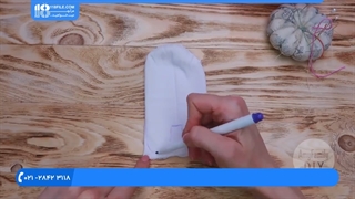 عروسک جورابی - دوخت عروسک دختر