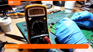 تعمیر پلی استیشن 4 - عیب یابی و تعویض آی سی HDMI پلی استیشن 4