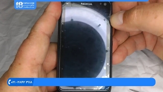 آموزش تعمیر موبایل دکمه دار _ تعمیر و تعویض ال سی دی شکسته یا صفحه لمسی گوشیNokia N8