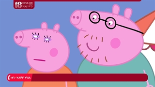 کارتون جذاب پپاپیگ این قسمت رنگ گل های رنگارنگ