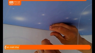 آسمان مجازی- نصب ستاره برای سقف کشسان