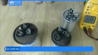 تعمیر کولرگازی - روش تشخیص خازن خراب