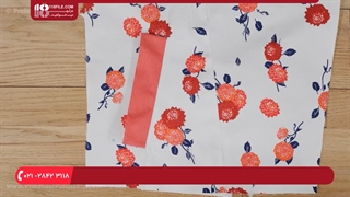 آموزش خیاطی | دوخت جیب شکافی با لبه برگردان