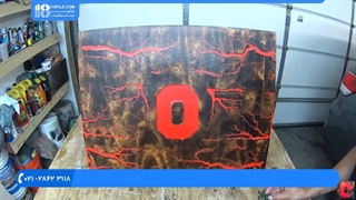 آموزش ساخت تابلو با دستگاه لیختنبرگ و رزین شب نما