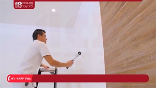 نصب کاغذ دیواری - نصب و اندازه گیری کاغذ دیواری