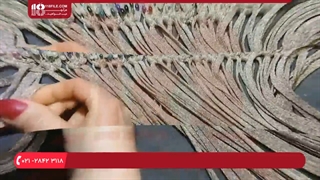 اموزش بافت کیف مکرومه ( کیف مکرومه زنانه )