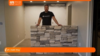 نصب سنگ آنتیک - چگونگی استفاده از نوار سنگ فرش یا شومینه