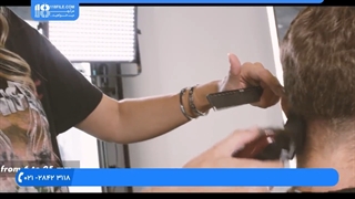 آموزش حرفه ای آرایشگری - مدل موی بلند و حالت دهی