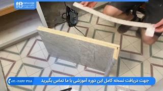 آموزش نصب یونیت های بالایی کابینت ( اعم از ساده ، فیتینگ دار )