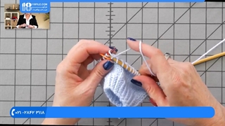 روش بافت دستکش با دو میل برای بانوان هنر دوست