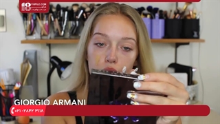 آرایش کامل صورت - آرایش کریسمس