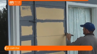 آموزش رنگ آمیزی ساختمان - روش رنگ امیزی بردها