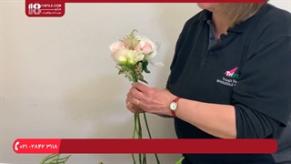 گل آرایی - آموزش درست کردن دسته گل مشابه دسته گل عروس