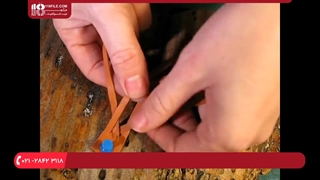 چرم دوزی - آموزش ساخت دستبند چرم