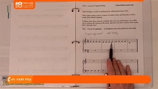 آموزش پیانو - خواندن نت های پیانو