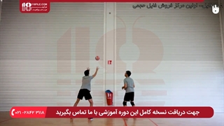 آموزش ورزش والیبال (( گرم کردن 3 نفره برای ضربات حمله ))