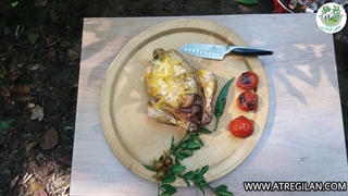 طرز تهیه مرغ شکم پر خوشمزه، لونگی (غذای محلی گیلانی)