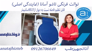 توالت فرنگی تاشو آسانا (نمایندگی اصلی)