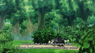 انیمه Kumo Desu ga Nani ka قسمت13 بازیرنویس فارسی