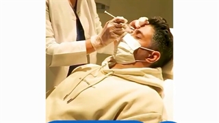 فیلم تزریق بوتاکس به پیشانی زیبایی پوست