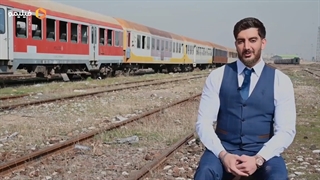 ویدیو پشت صحنه و صحبت های فرزاد فرزین از  سریال ملکه گدایان