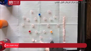 آموزش نحوه استفاده از رنگ های مختلف در تاتو روی بدن