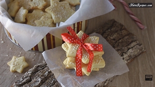 طرز تهیه و دستور پخت بیسکوئیت ستاره ای - غذاپز