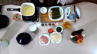 طرز تهیه و دستور پخت گراتن کدو سبز با مرغ - غذاپز