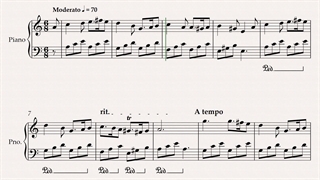 آموزش آهنگ نوستالژی greensleeves برای پیانو