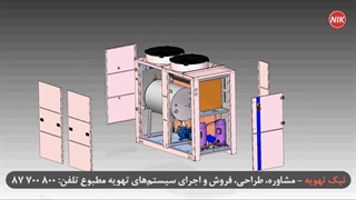 چیلر هوا خنک هایتما سری CFT