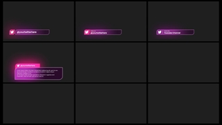 پک زیرنویس و المان های Glow