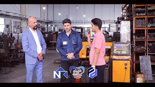 بازدید از خط تولید شرکت پارس طب فرینو