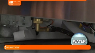 آموزش تعمیر ظرفشویی:: تعویض چرخ عقب پایه ماشین ظرفشویی