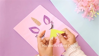 (آموزش درست کردن تخته شاسی خوشگل طرح یونیکورن)