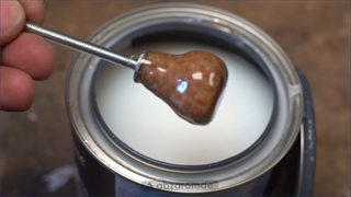 ساخت دستگیره با مخروط کاج