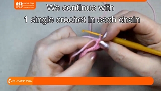 آموزش کامل بافت بوت دخترانه نوزاد در منزل